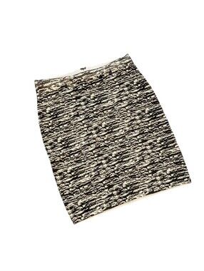 Alice + Olivia Black White Bodycon Pencil Skirt S Small